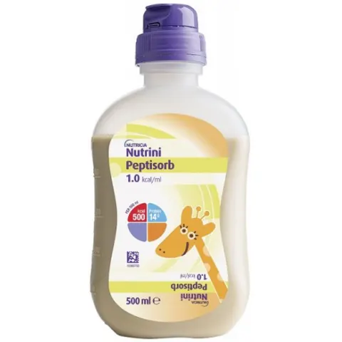 nutricia Nutrini peptisorb 500 ml bottiglia collassabile – immagine 1