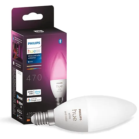 White & Color Ambiance E14 LED Lampe – Bild 1