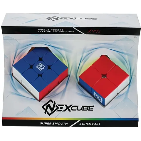 Nexcube Combo Pack 3x3 + 2x2 Stackable - Speed cube - Snelste speedcube op de markt – afbeelding 1