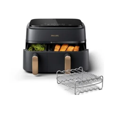 Friteuse PHILIPS NA352/04 double bac – image 1