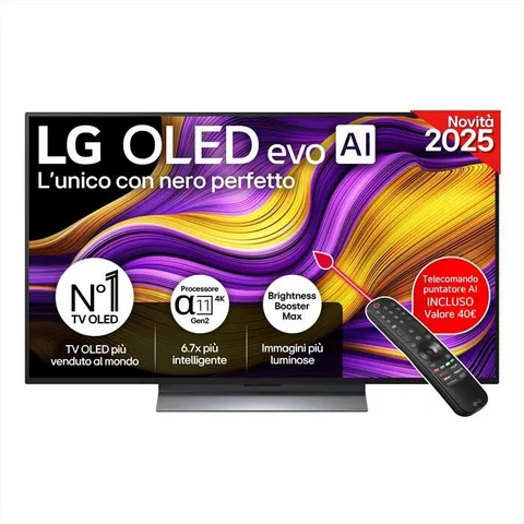LG Smart TV Oled 48" Oled48g56ls Rocky Black – immagine 1
