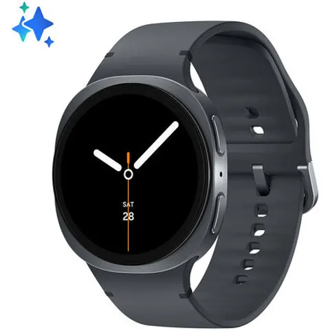 Samsung Galaxy Watch8 40mm Bt, 2+32gb-graphite – immagine 1