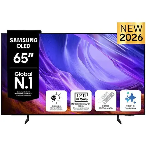Samsung TV 65 OLED 4K (QE65S85HAEXZT) – immagine 1