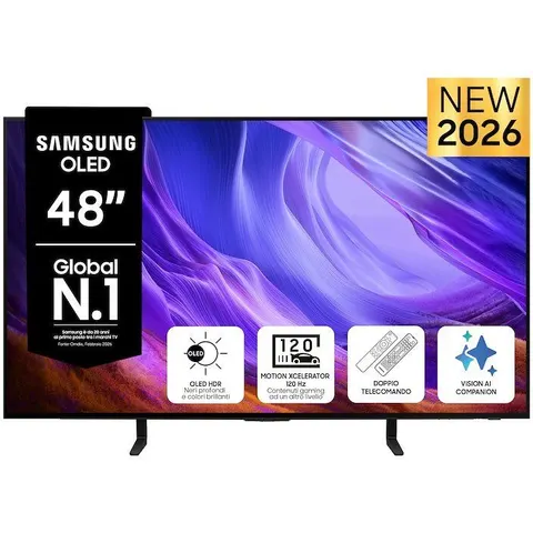 Samsung TV OLED 48" Qe48s85haexzt – immagine 1
