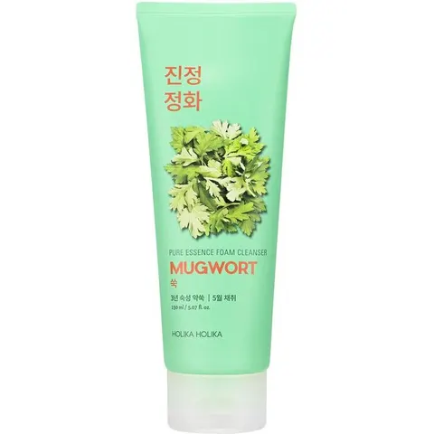 HOLIKA MUGWORT FOAM CLEANSER Schiuma Detergente – trasparente 150ml – immagine 1