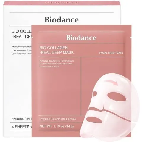 Biodance Collagen Real Deep Mask Pack 4 x 34g – image 1