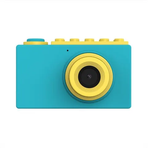 Camera 2 mit wasserdichtem Gehäuse, Blau Kompaktkamera – Bild 1