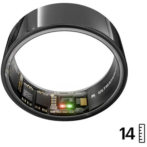 Ultrahuman AIR Smart Ring, Aster Black - Grootte 14 – afbeelding 1