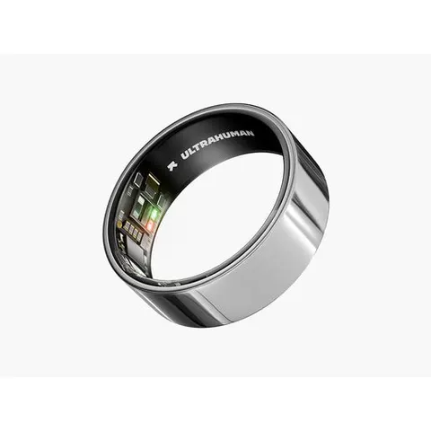 Ultrahuman AIR Smart Ring, Space Silver - Grootte 14 – afbeelding 1