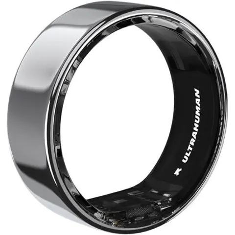 Ultrahuman AIR Smart Ring, Space Silver - Grootte 9 – afbeelding 1