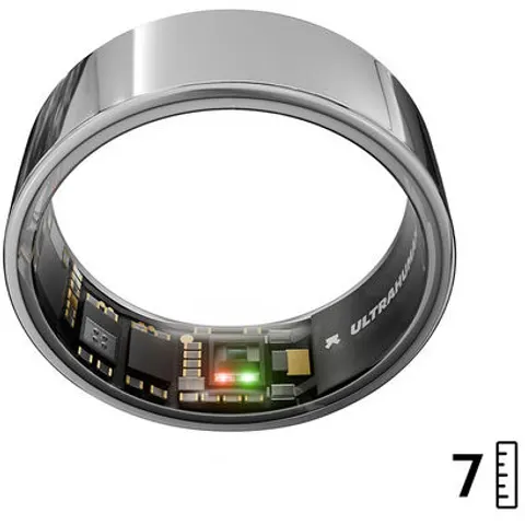 Ultrahuman AIR Smart Ring, Space Silver - Grootte 7 – afbeelding 1