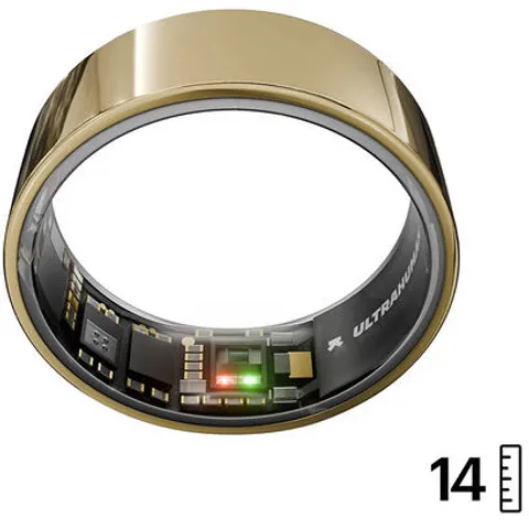 Ultrahuman AIR Smart Ring, Bionic Gold - Grootte 14 – afbeelding 1