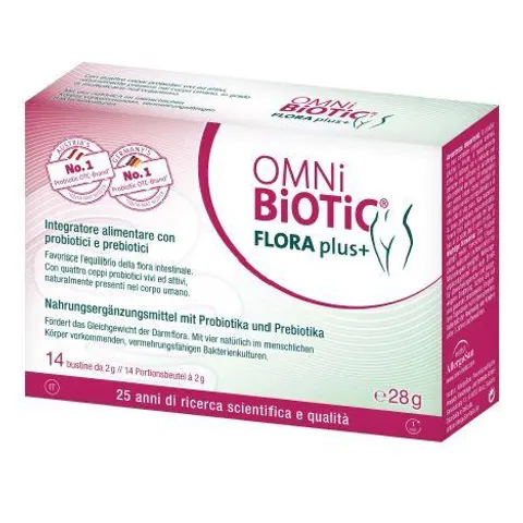 Omni Biotic Flora Plus+ 14 Bustine Da 2 G – immagine 1
