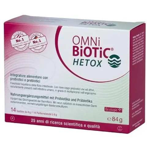 INSTITUT ALLERGOSAN GmbH OMNI BIOTIC HETOX 14 Bust. – immagine 1