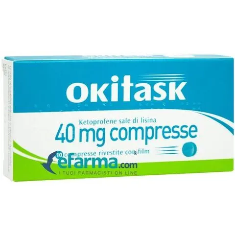Oki task 40 mg 10 Compresse Rivestite – immagine 1