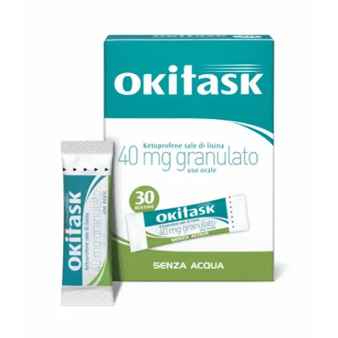 Oki task 40 mg Ketoprofene di Lisina 30 Bustine – immagine 1