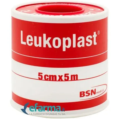 Leukoplast Cerotto Rocchetto 5X500 cm – immagine 1