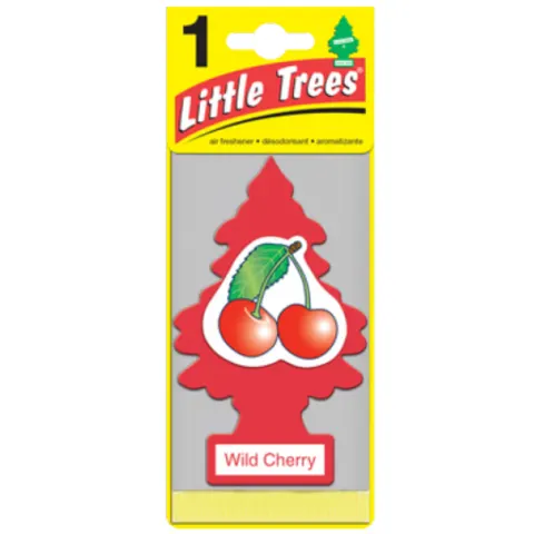 Deodorante per auto Little Trees alla ciliegia selvatica – immagine 1