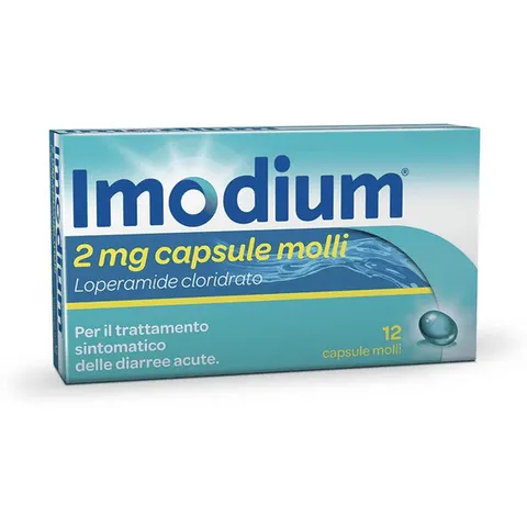 Imodium Diarrea Acuta 12 Capsule Molli – immagine 1