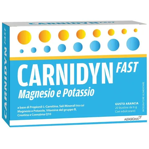 ALFASIGMA SpA Alfasigma, Carnidyn Fast, 20 Bustine – immagine 1