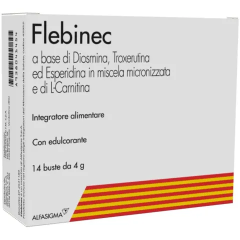 ALFASIGMA SpA Flebinec, 14 Bustine – immagine 1