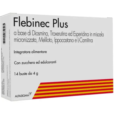 ALFASIGMA SpA Flebinec Plus, 14 Buste – immagine 1
