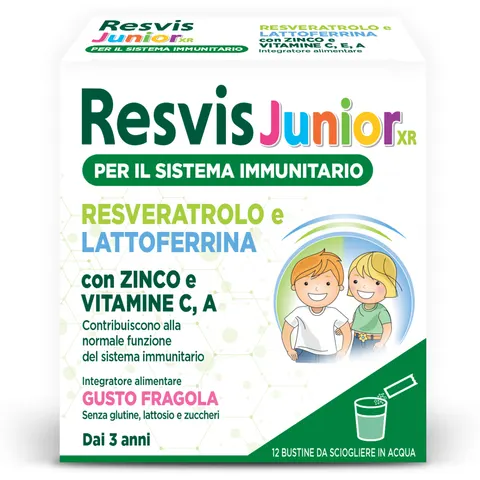 ALFASIGMA SpA Resvis Junior XR, 12 Bustine – immagine 1