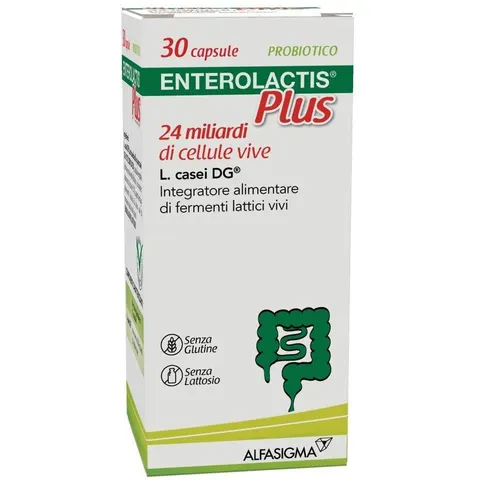 ALFASIGMA SpA Alfasigma, Enterolactis Plus, 30 Capsule – immagine 1