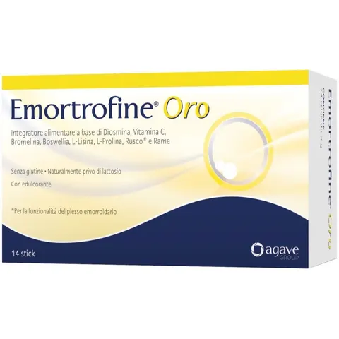 AGAVE Srl EMORTROFINE Oro 14 Stick 2g – immagine 1