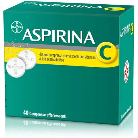 BAYER SpA Aspirina C, 40 Compresse – immagine 1