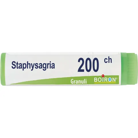 boiron Staphysagria 200ch gl 1g – immagine 1