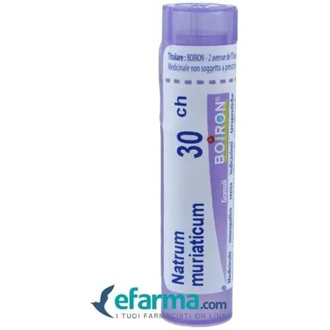 Boiron Natrum Mur Boi 30Ch 80Gr 4G – immagine 1