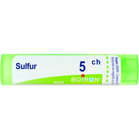 boiron Sulfur 5ch 80gr 4g – immagine 1
