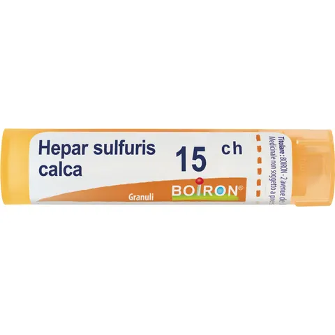 boiron Hepar sulfuris calc 15ch 80gr – immagine 1