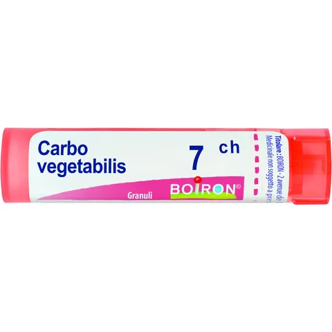 Carbo Vegetabilis 7ch Granuli Multidose Boiron – immagine 1
