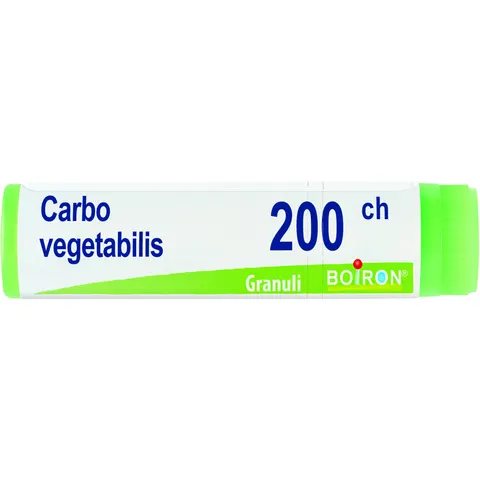Carbo Vegetabilis 200ch Globuli Monodose Boiron – immagine 1