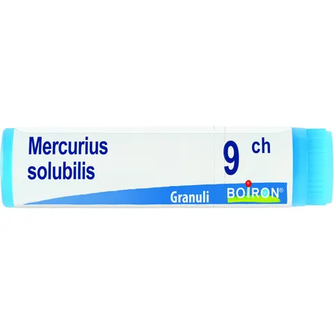 Mercurius Solubilis 9ch Globuli Monodose Boiron – immagine 1