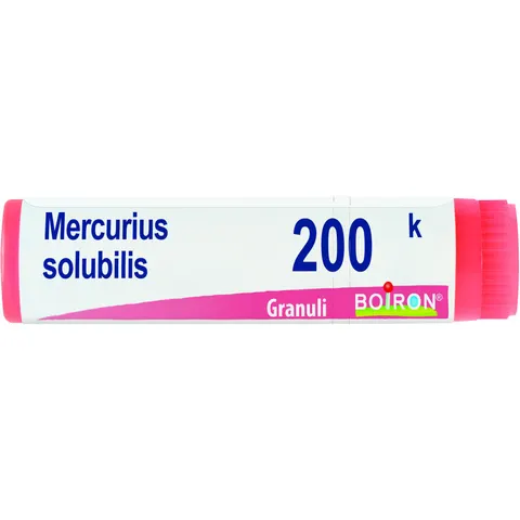 Mercurius Solubilis 200k Globuli Monodose Boiron – immagine 1