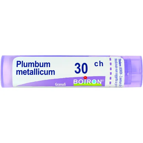 Plumbum Metallicum 30ch Granuli Multidose Boiron – immagine 1