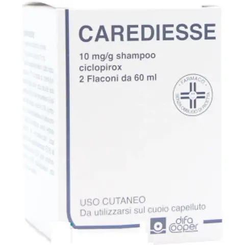 difa cooper Carediesse Shampoo 10mg/g 2x60ml – immagine 1
