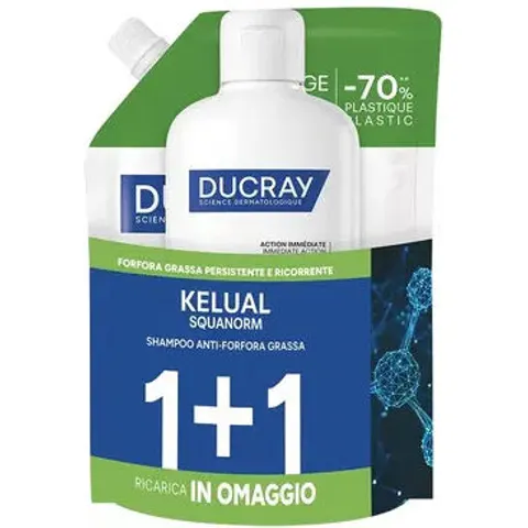 Ducray SQUANORM Kit FG 400ml+Omaggio – immagine 1