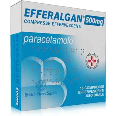 Efferalgan 500 Mg Paracetamolo 16 Compresse Effervescenti – immagine 1