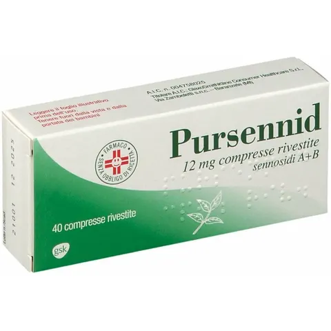 Gsk Pursennid 40 Compresse Lassative 12 mg – immagine 1