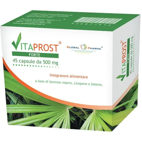 GLOBAL PHARMA Srl Vitaprost Forte, 45 Capsule – immagine 1
