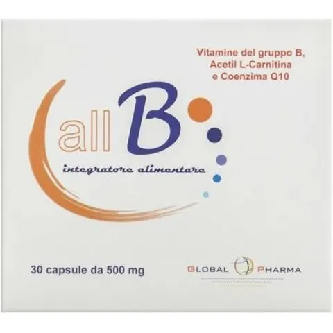 GLOBAL PHARMA Srl All B, 30 capsule – immagine 1