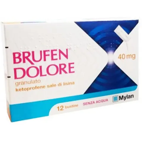 Mylan Brufen Dolore 12 Bustine 40mg Granulato – immagine 1