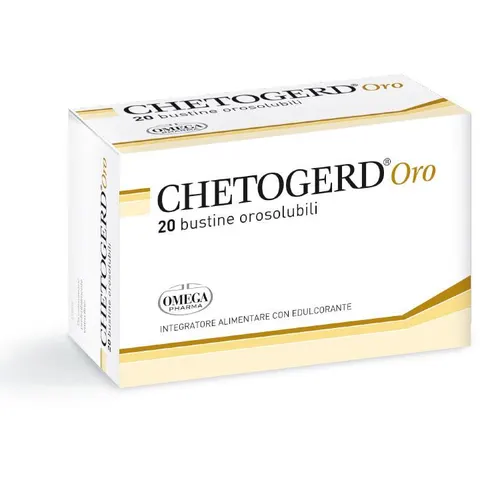 omega pharma Chetogerd Oro 20 Bustine – immagine 1
