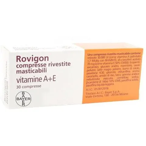 Teofarma Rovigon 30 compresse rivestite masticabili – immagine 1