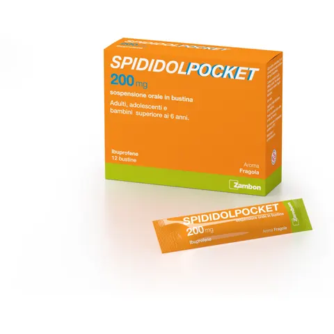 Zambon SpididolPocket 200 mg, 12 Bustine – immagine 1