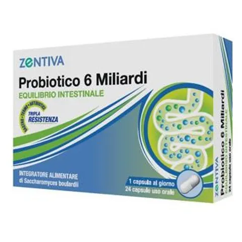 Zentiva Probiotico 6Mld 24 Capsule – immagine 1